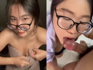 Học sinh nữ liếm cục thịt đá trứng cút điêu luyện